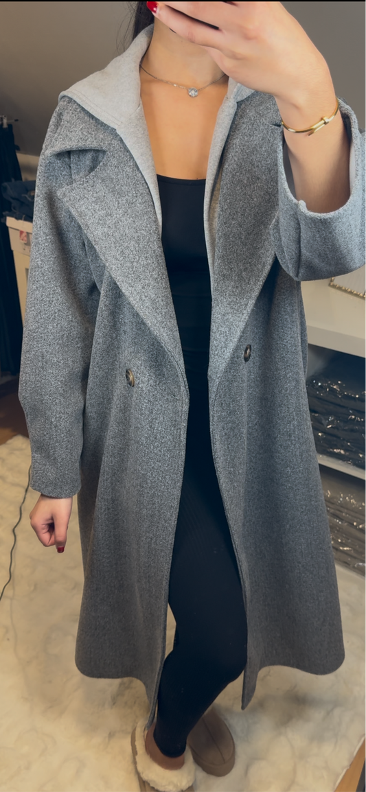 Manteau à capuche