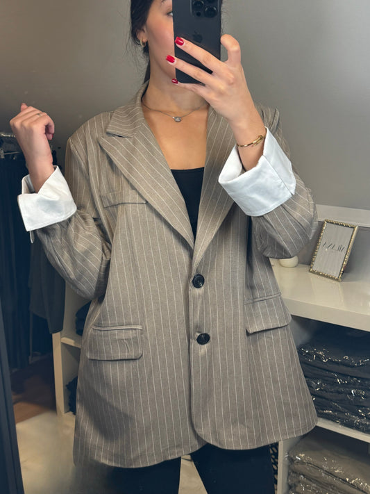 Blazer rayé